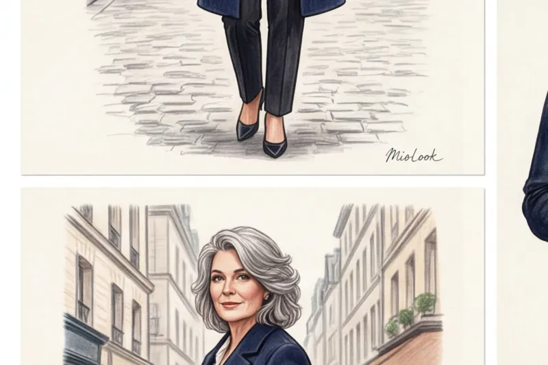 Базовый гардероб для полной женщины 50 лет: правила стройнящего силуэта - 4