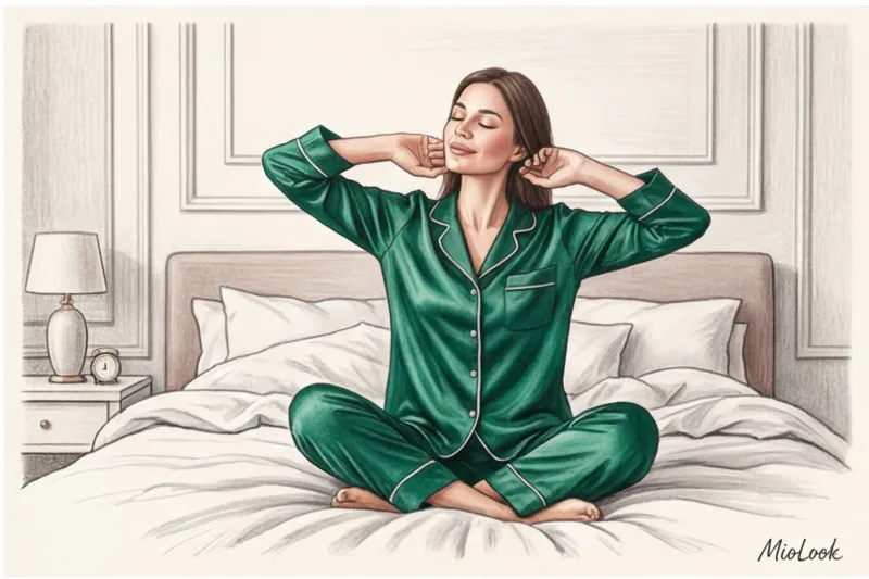 Шелковая пижама: роскошь или необходимость для красоты кожи и волос? - 3