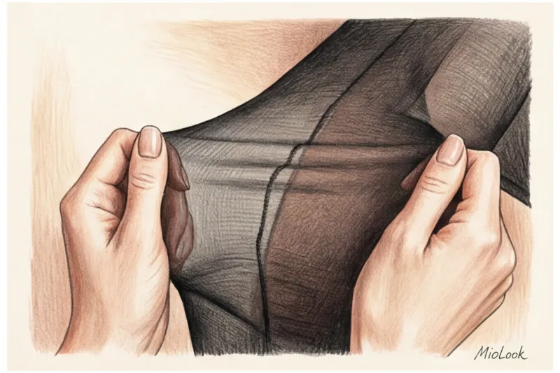 Черные капроновые колготки: когда они уместны и с чем их носить - 5