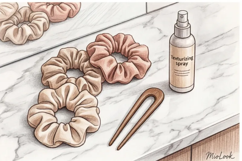 Как сделать идеальный небрежный пучок: 3 быстрых способа - 7