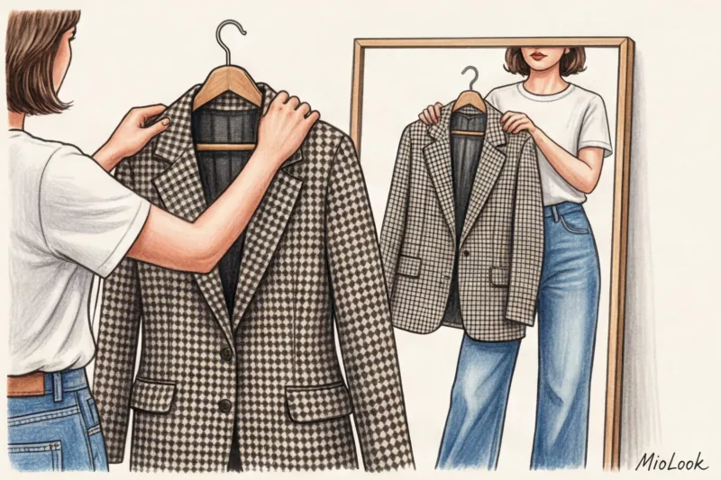 Как вписать винтажные вещи в современный базовый гардероб с помощью ИИ - 5