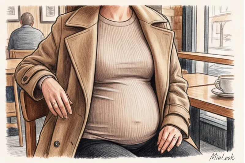 Правила умной многослойности: стилизуем облегающую добеременную одежду - 4