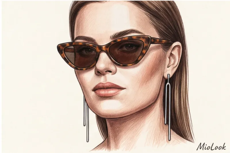 Квадратное лицо: как смягчить черты с помощью правильных вырезов и украшений - 9