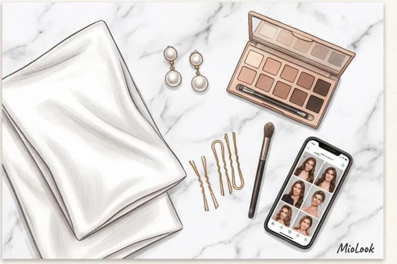 Подбор свадебного образа: прическа и макияж для невесты онлайн - 9