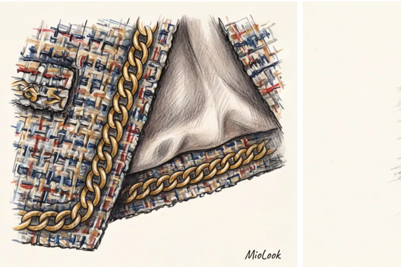 Твидовый жакет в стиле Шанель: как носить классику, чтобы не выглядеть старомодно - 7