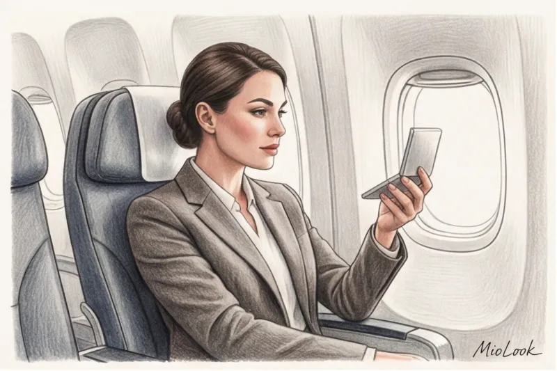 Travel cosmetic bag for a business trip: a beauty capsule