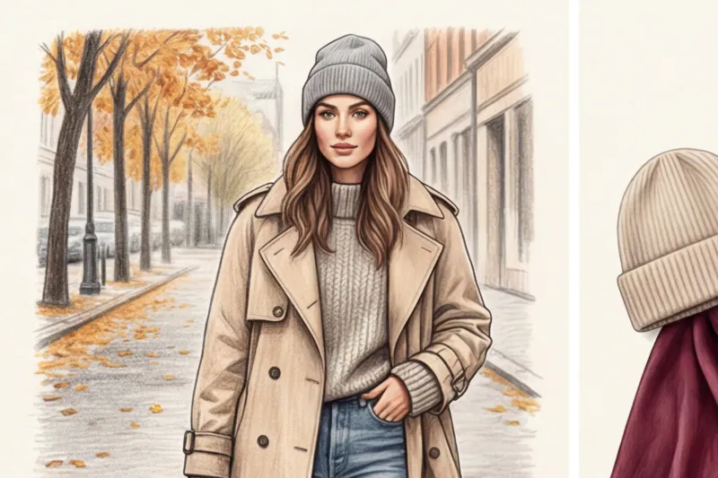 Шапка-бини: с чем носить самый базовый головной убор осенью и зимой - 2
