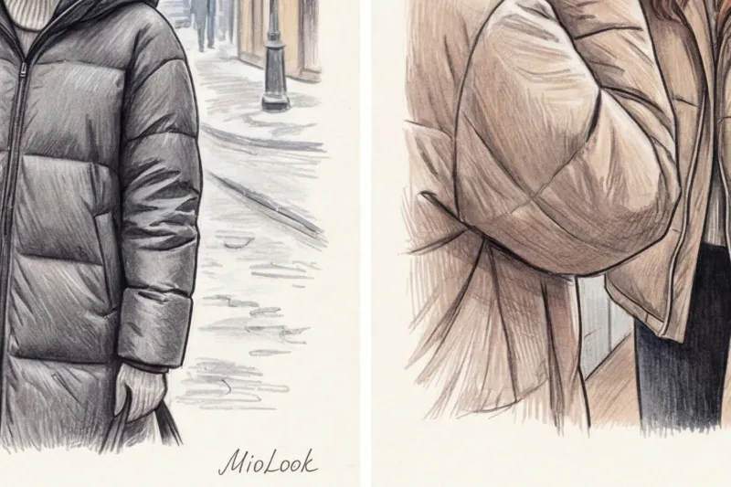 Какую шапку носить с пуховиком: стильные сочетания для зимы - 8