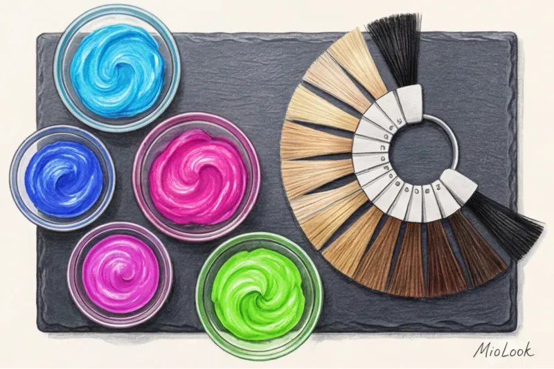 Яркое окрашивание без риска: примерка цветных прядей онлайн - 2