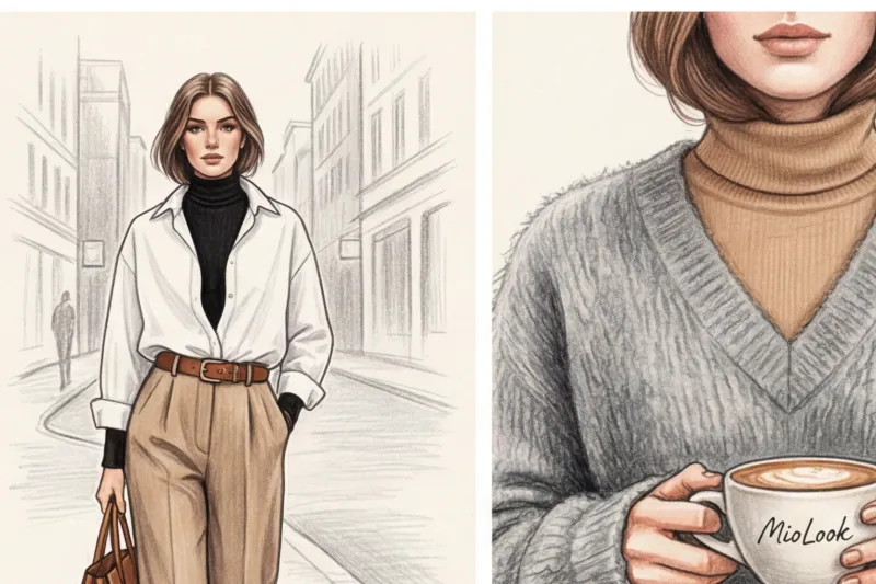 С чем носить водолазку: 10 идей для стильной многослойности - 2