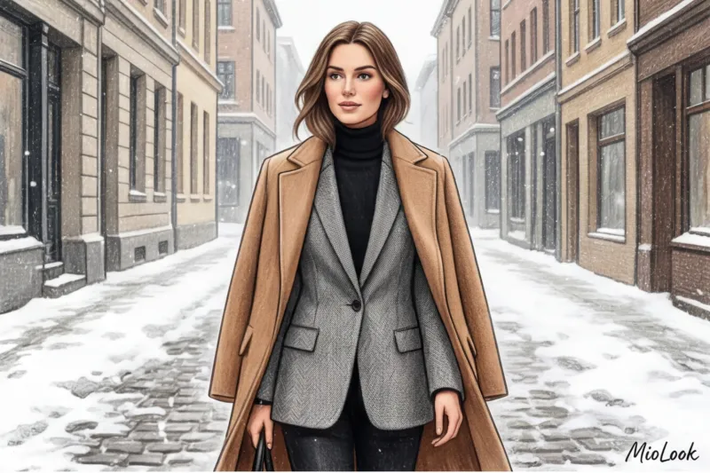 Зимняя многослойность: как одеваться тепло, стильно и не выглядеть громоздко - 2