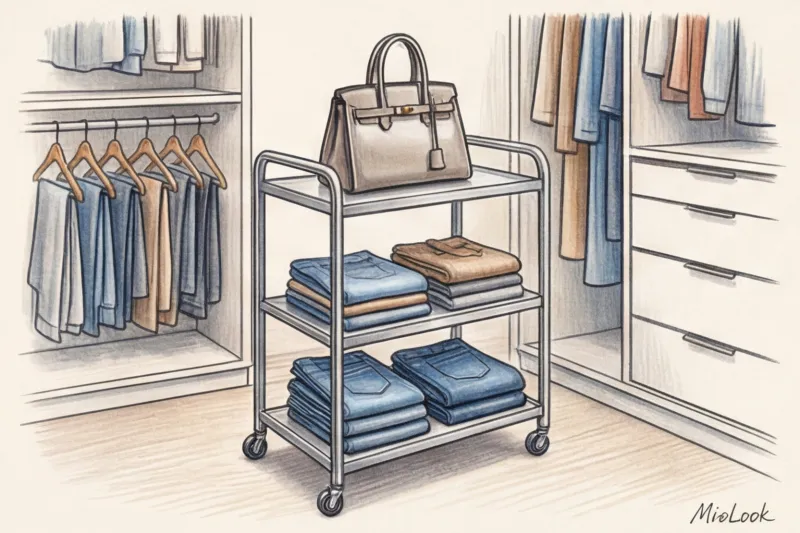 Остров в гардеробной: кому он нужен и какие размеры предусмотреть - 5