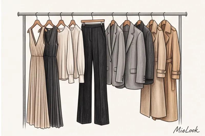 Базовый гардероб для высоких девушек: подбор идеальных пропорций с помощью нейросети - 6