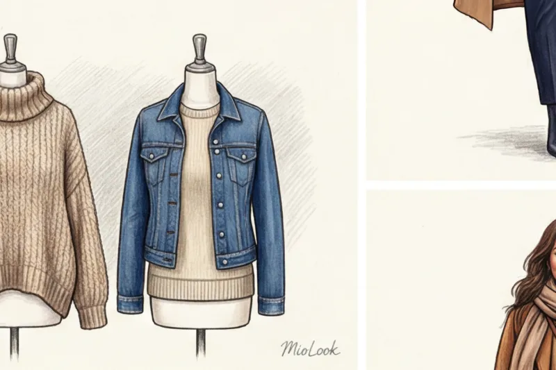 Многослойность для полных: как наслаивать одежду и не добавлять объемы - 5