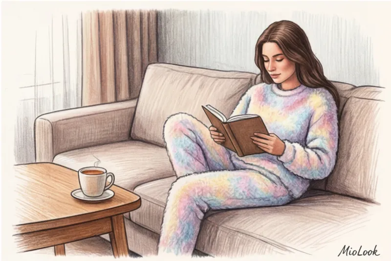 Теплые пижамы на зиму: фланель, флис или футер — что выбрать? - 9