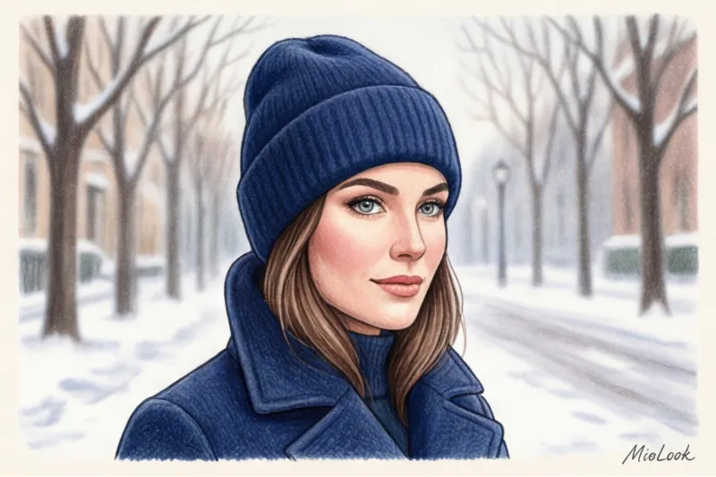 Как выбрать цвет шапки и шарфа по цветотипу и оттенку волос - 2