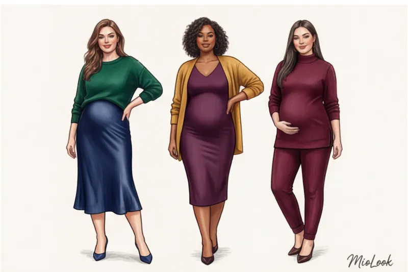 Стиль plus-size во время беременности: советы для полных девушек - 3