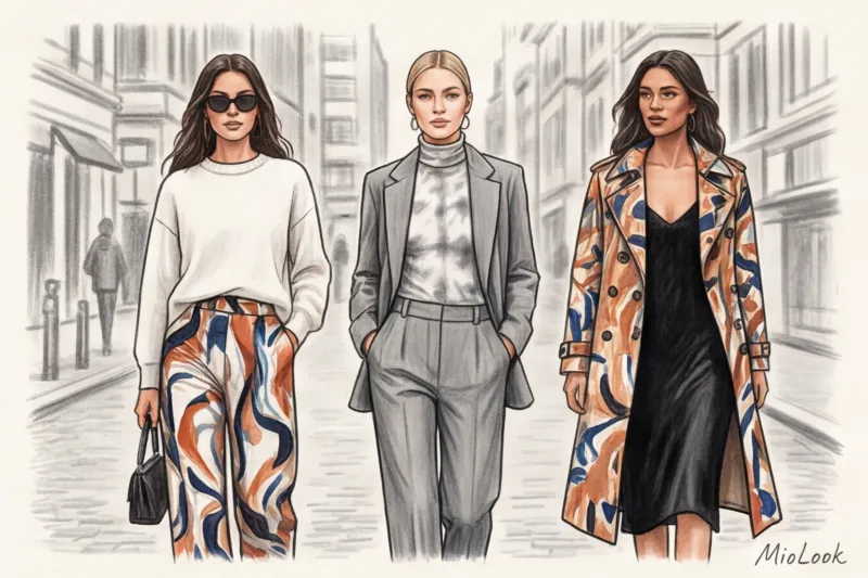 Абстракция и тай-дай: как интегрировать сложные арт-принты в капсулу - 5