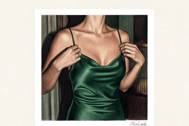 Вечерние образы в стиле Mob Wife: кружево, кожа и шелковые комбинации - 2