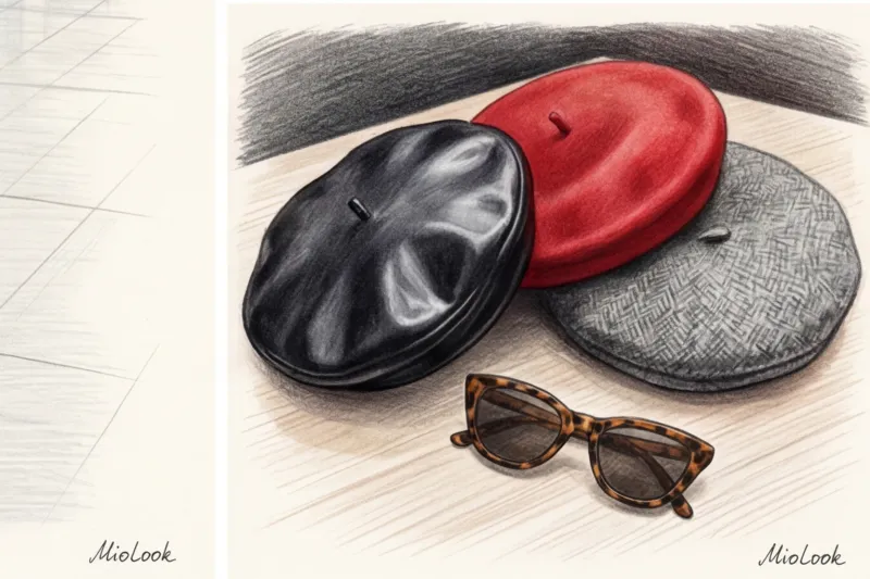 Как правильно носить женский берет: французский шик в повседневных образах - 9