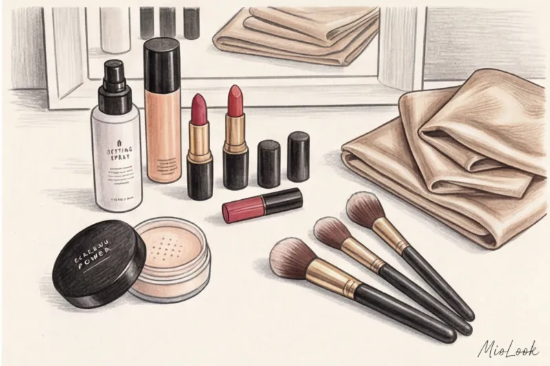 Макияж в скромной моде: как расставить акценты, когда закрыто тело - 6