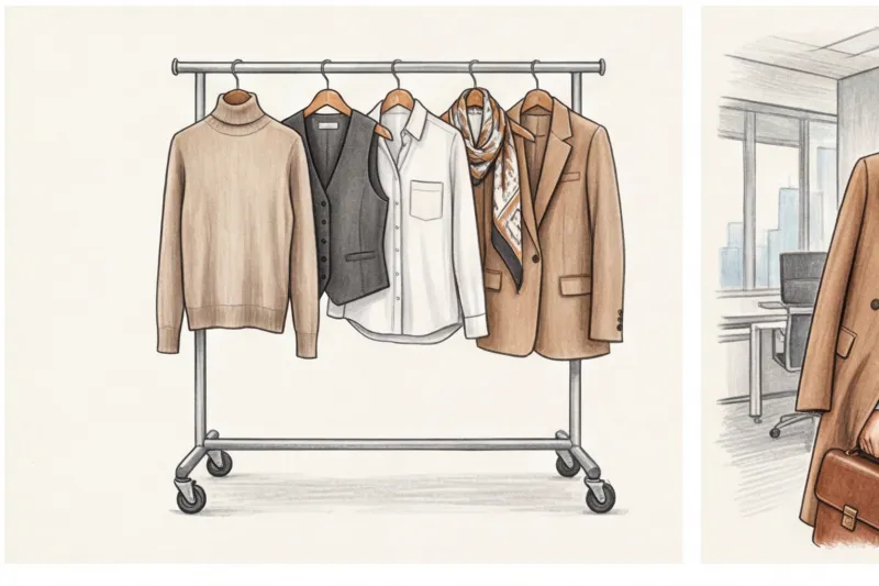 Деловой дресс-код и многослойность: нескучные образы для офиса - 8