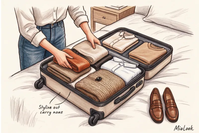 Микрокапсула на межсезонье: как одеваться многослойно из 7 вещей - 6