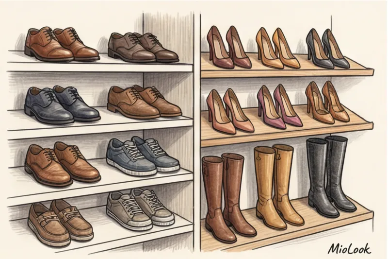 Гардеробная для двоих: как разделить пространство для него и для нее - 7