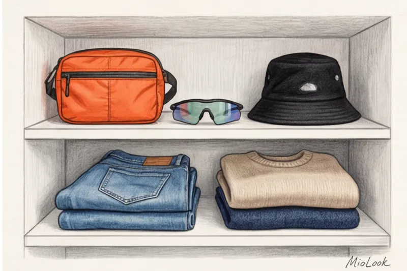 Аксессуары в стиле аутдор: рюкзаки, спортивные очки и панамы - 6