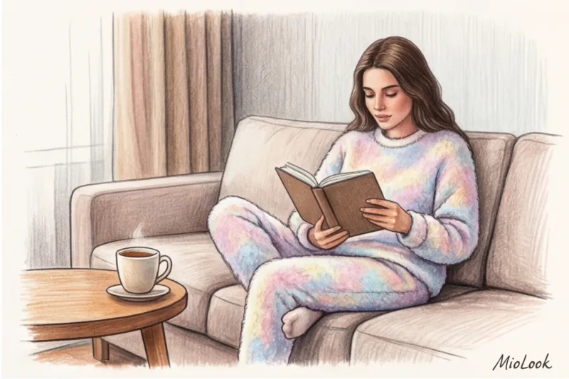 Теплые пижамы на зиму: фланель, флис или футер — что выбрать? - 3