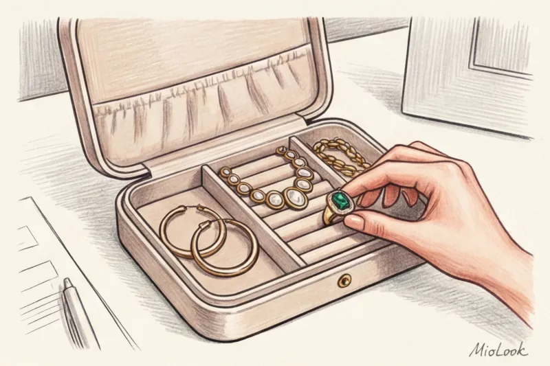 Какие украшения взять с собой на работу, чтобы вечером пойти на свидание - 5