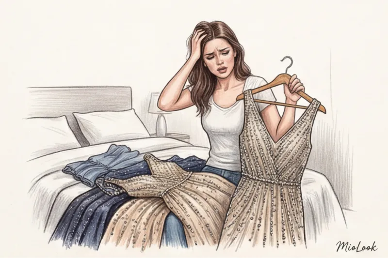 Закрытые вечерние платья: виртуальная примерка нарядов для торжества - 2