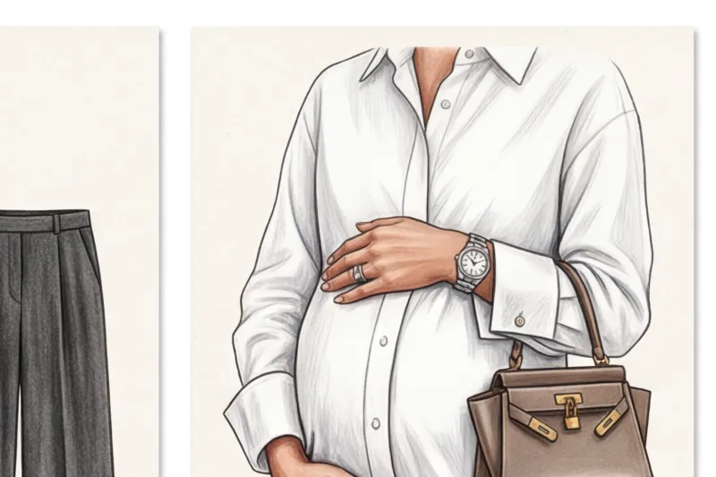 Офисный стиль для будущих мам: как соблюдать дресс-код с животиком - 3