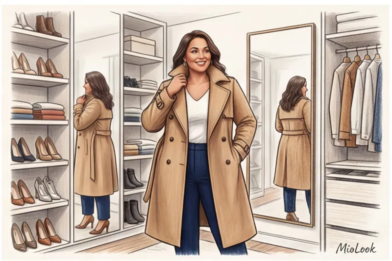 The Perfect Basic Wardrobe for Plus Size Women in Their 30s