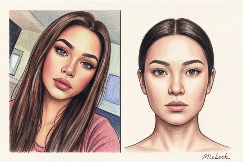 Как сделать идеальное фото для виртуальной примерки прически в MioLook - 7