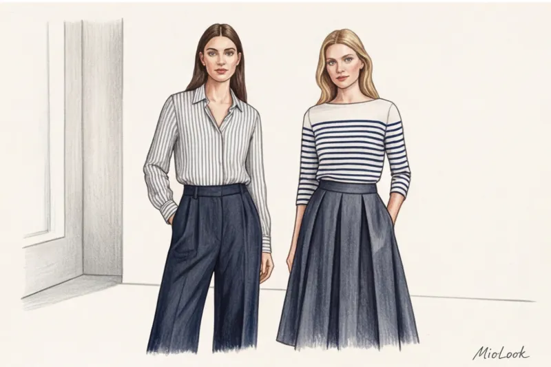 Полоска в одежде: как выбрать и с чем сочетать тельняшки и рубашки - 8