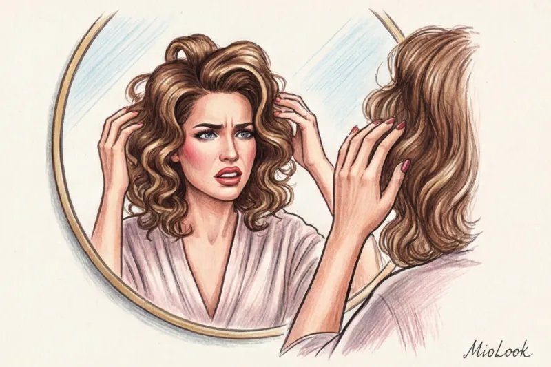 Объемная укладка в стиле Mob Wife: секреты идеальных локонов и начеса - 5