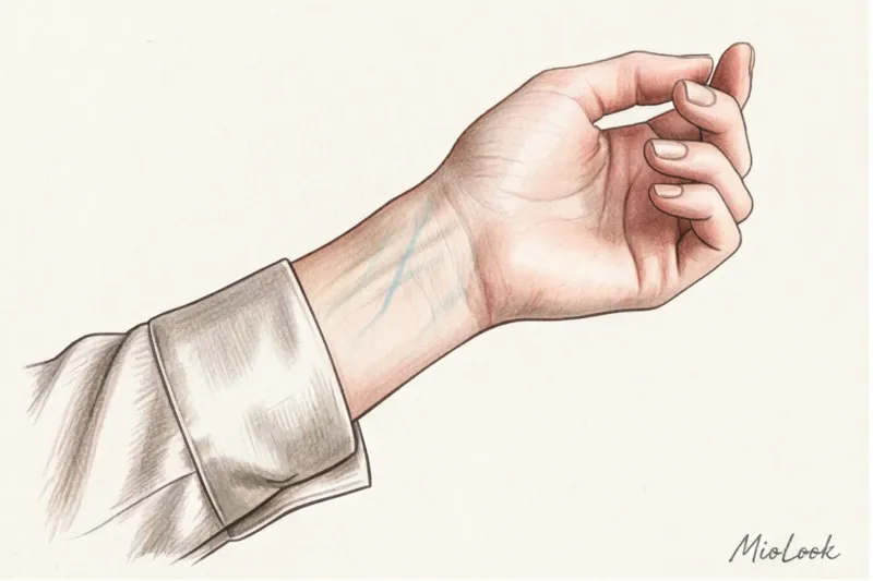 Wrist Vein Color and Skin Undertone: 1-Minute Test