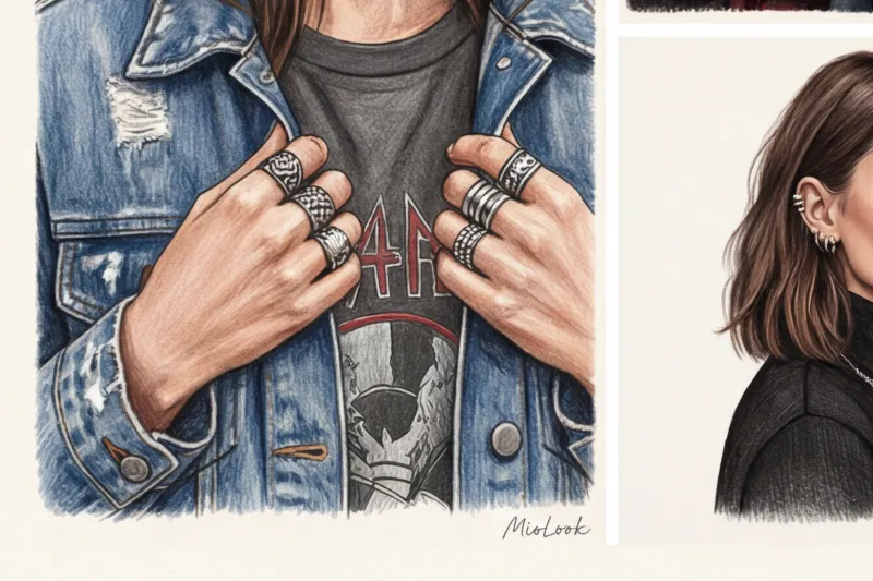 Бунтарские эстетики: Гранж, Рок и Whimsigoth в современном гардеробе - 7