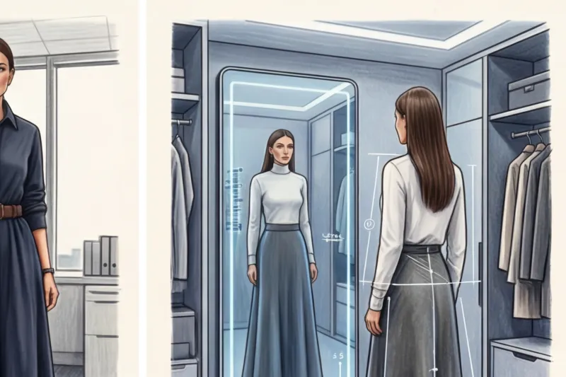 Юбки макси и платья в пол: идеальные сочетания от ИИ-стилиста - 3