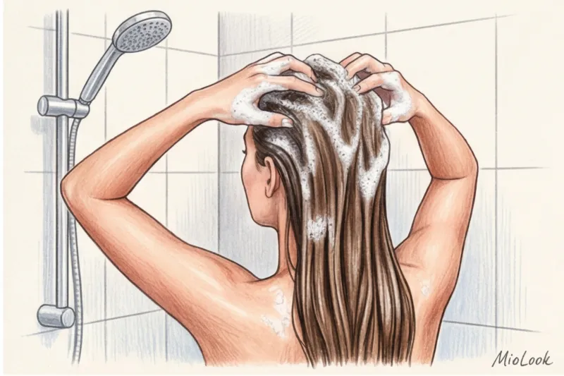 Уход за жирными корнями: как реже мыть голову - 3