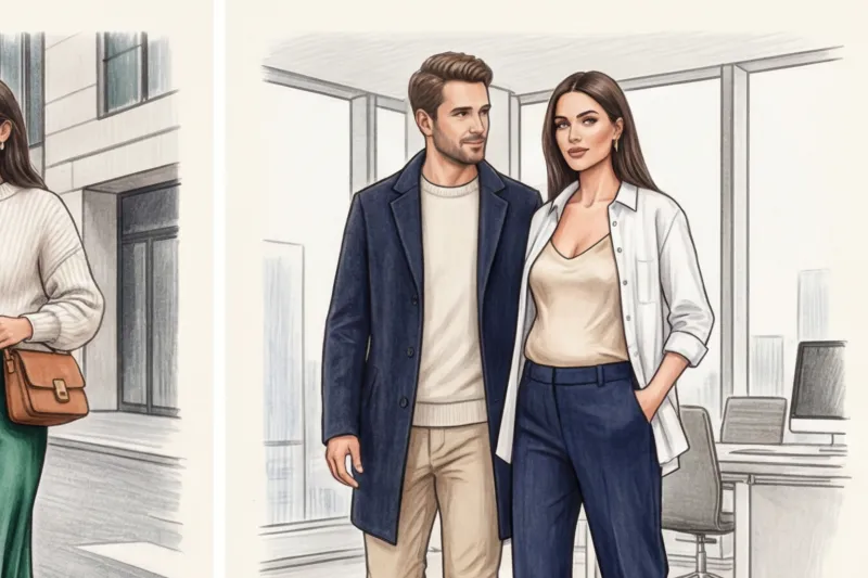 Стиль во время беременности: Образы для будущих мам и парные луки с мужем - 3