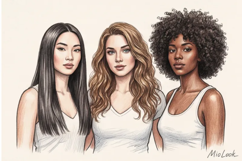 Подбор прически по форме лица онлайн: как ИИ анализирует вашу внешность - 6
