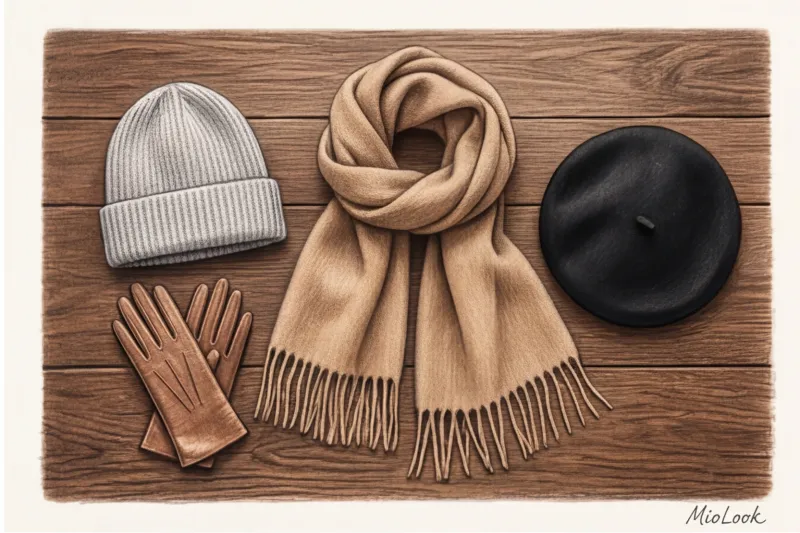 Базовые головные уборы и шарфы: капсула аксессуаров для любого сезона - 3