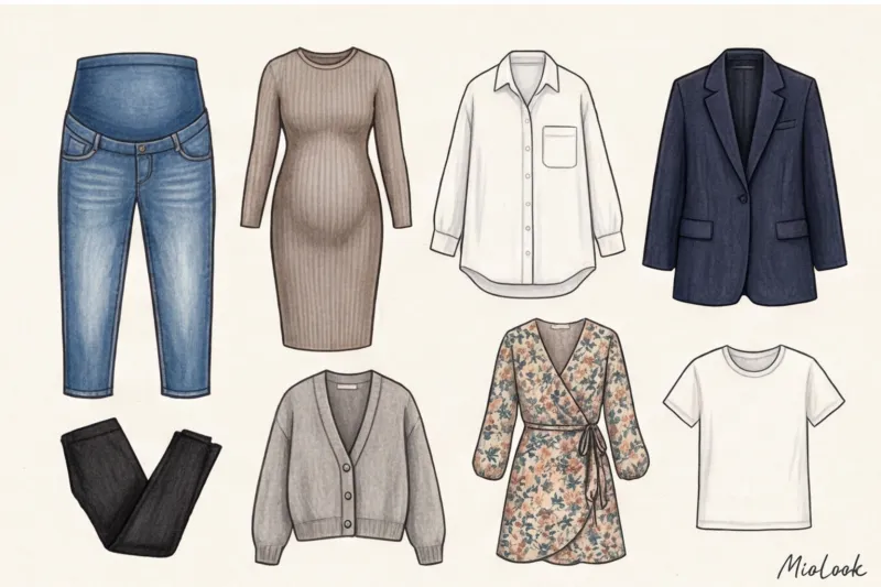 Микрокапсула для беременных: стильный мини-гардероб без лишних трат - 8