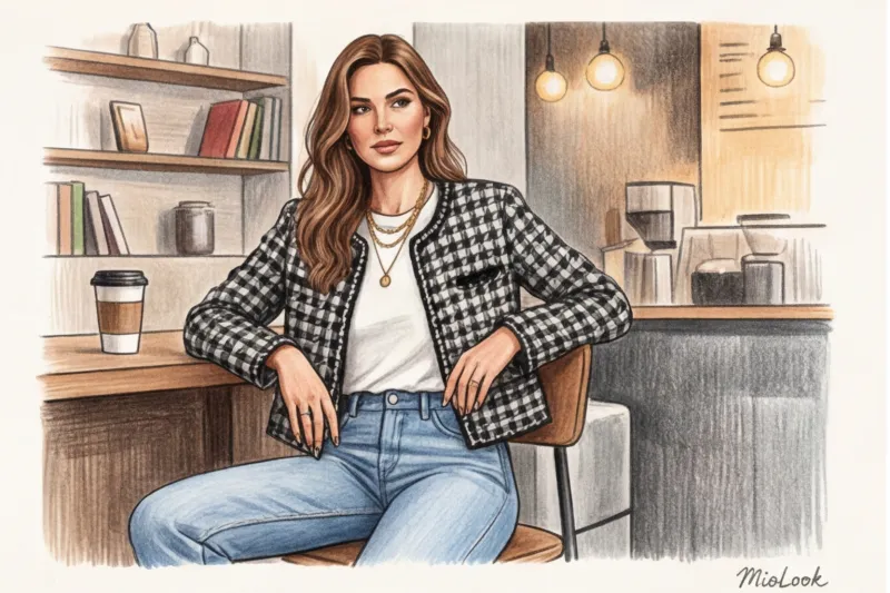 Фактурные ткани на осень и зиму: твид, вельвет, букле и их место в гардеробе - 4