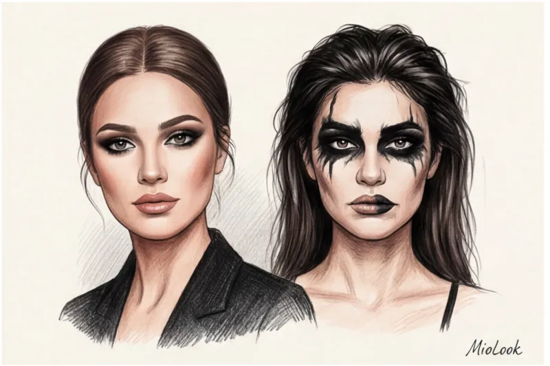 Макияж в стиле Mob Wife: пошаговая инструкция для создания дерзкого образа - 4