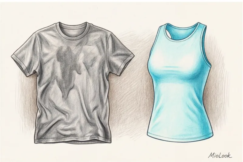 What fabric is sportswear made of and why?