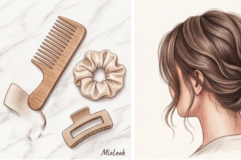 Как скрыть послеродовое выпадение волос: 5 быстрых причесок - 2