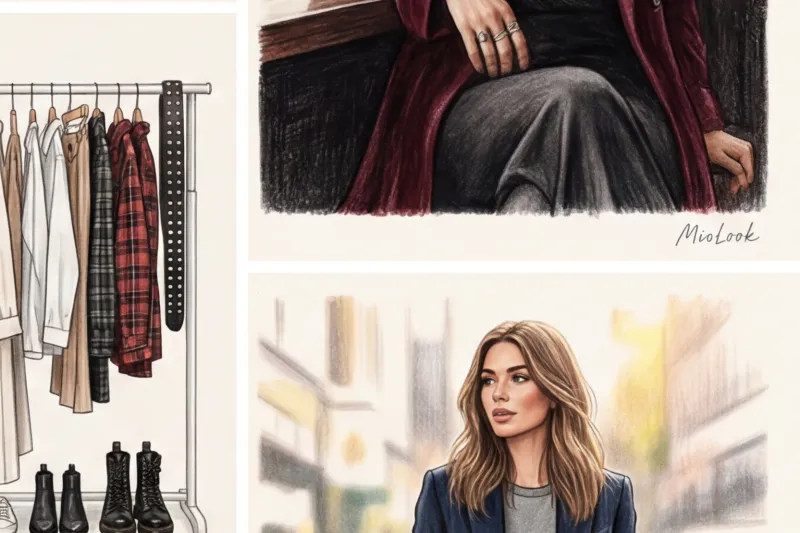 Бунтарские эстетики: Гранж, Рок и Whimsigoth в современном гардеробе - 6